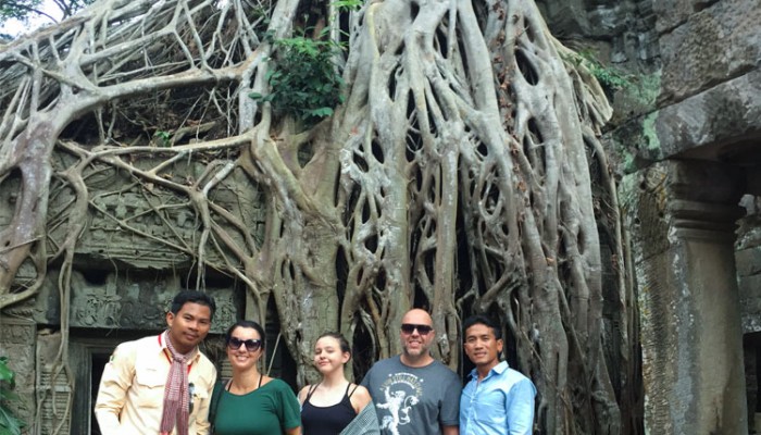 Taprohm, Tomb Raider, Taprohm temple, tour, Siem Reap, Cambodia.