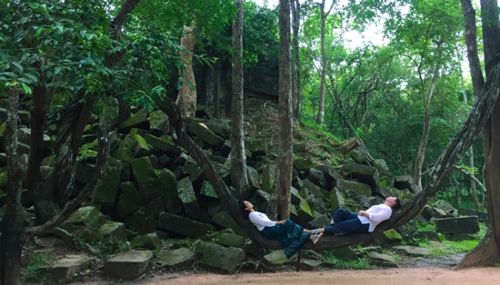 Natural hammock, Beng Mealea.